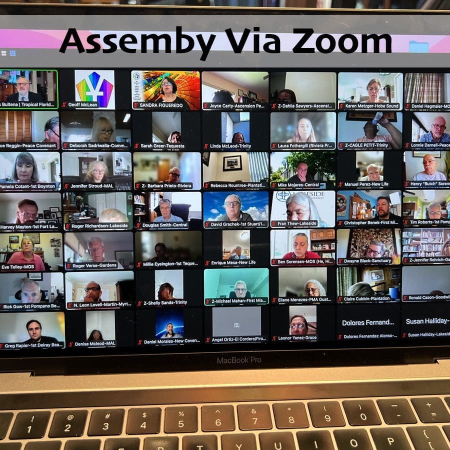 Assembly via Zoom
