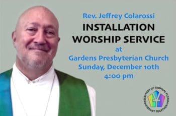 Rev. Jeffrey Colarossi INSTALLATION WORSHIP SERVICE