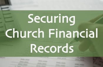 Securing Church Financial Records